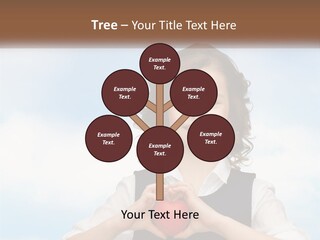 Building Sphere House PowerPoint Template