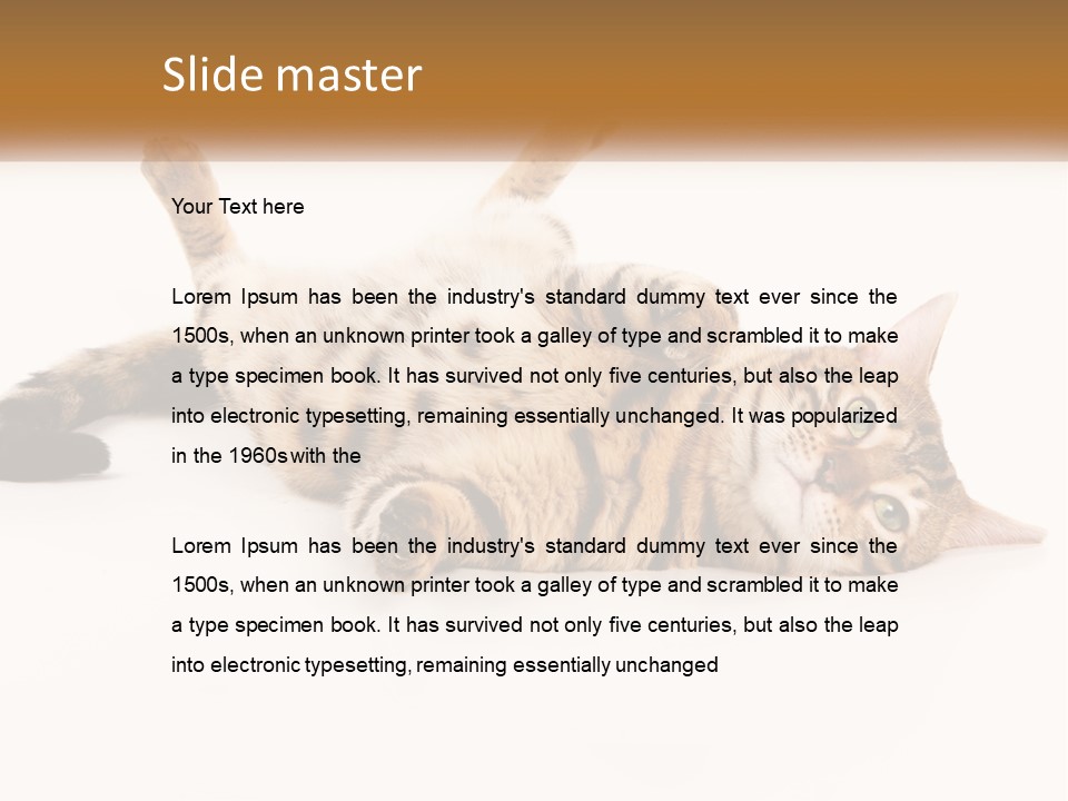 Illustration Light Urban PowerPoint Template