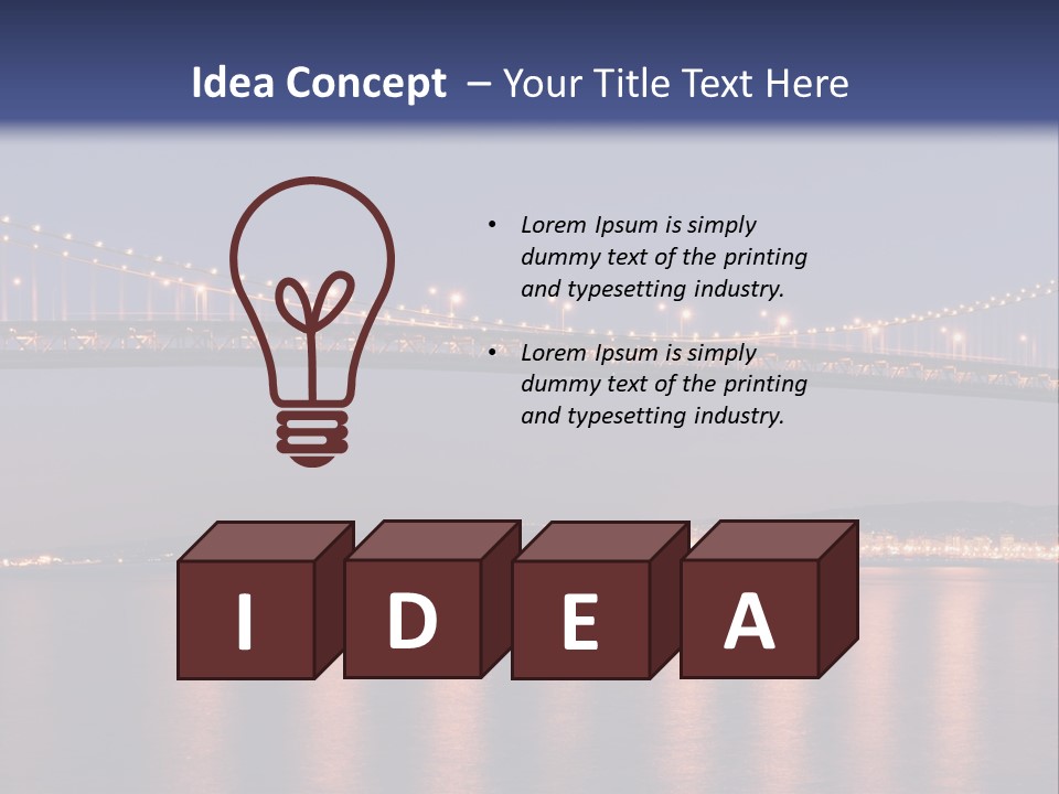 Grey Black Light PowerPoint Template