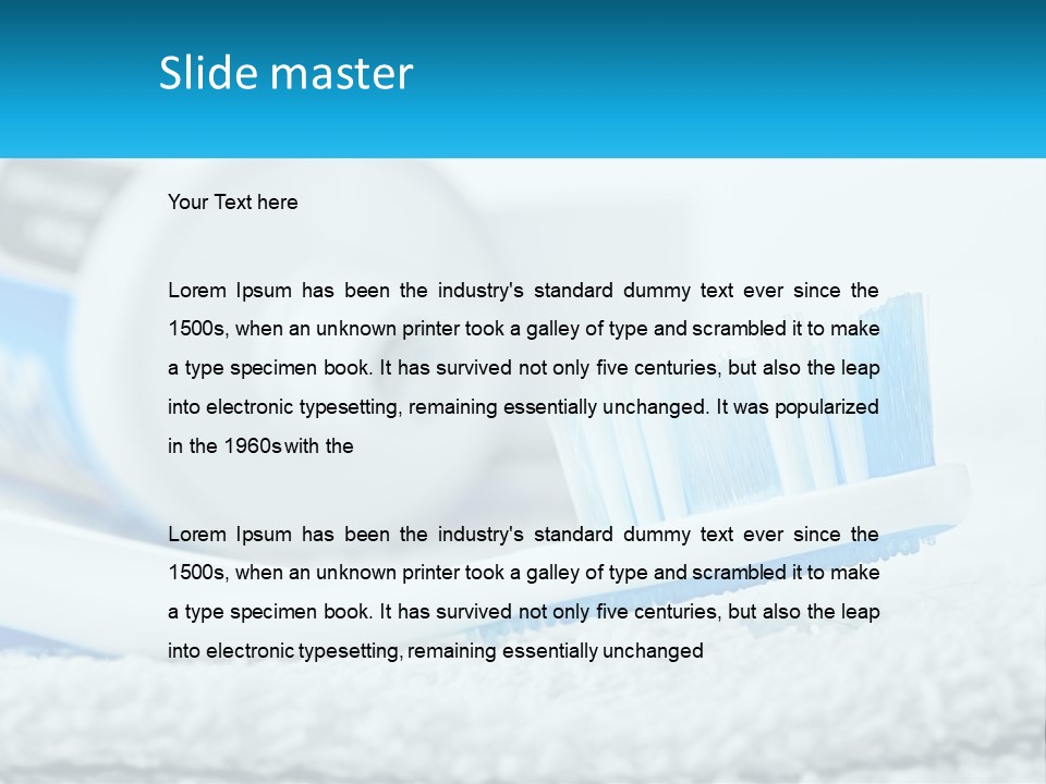 Skyscraper Downtown Design PowerPoint Template