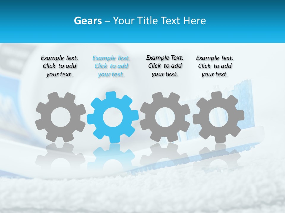 Skyscraper Downtown Design PowerPoint Template