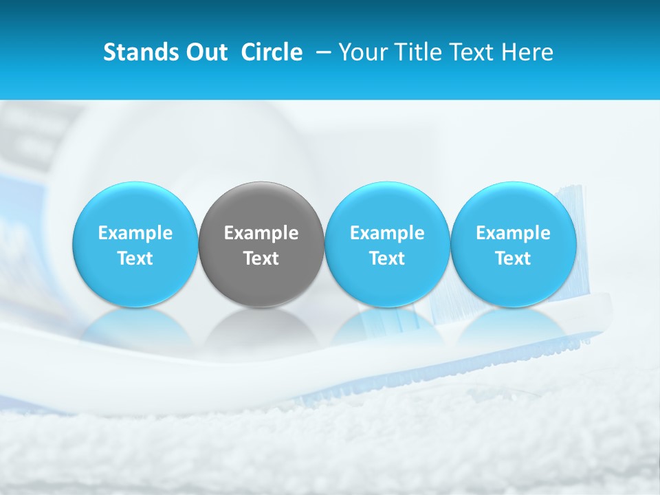 Skyscraper Downtown Design PowerPoint Template