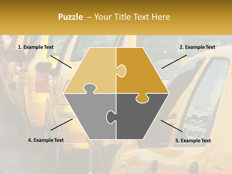 Cube Render Square PowerPoint Template