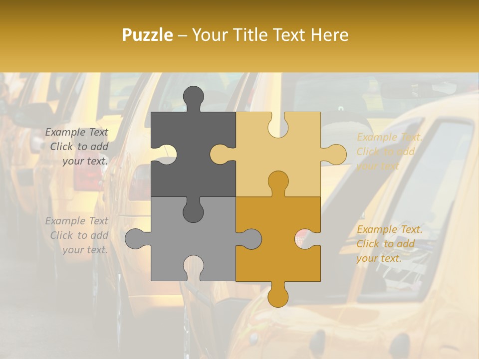 Cube Render Square PowerPoint Template