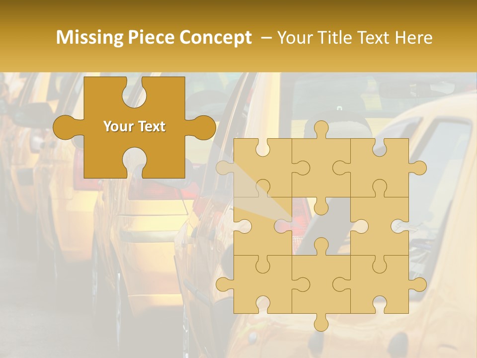 Cube Render Square PowerPoint Template