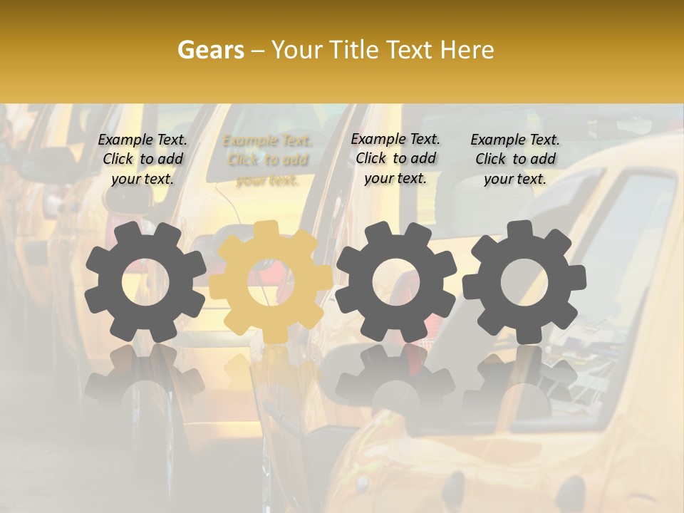 Cube Render Square PowerPoint Template