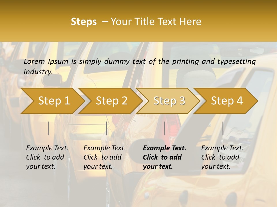 Cube Render Square PowerPoint Template