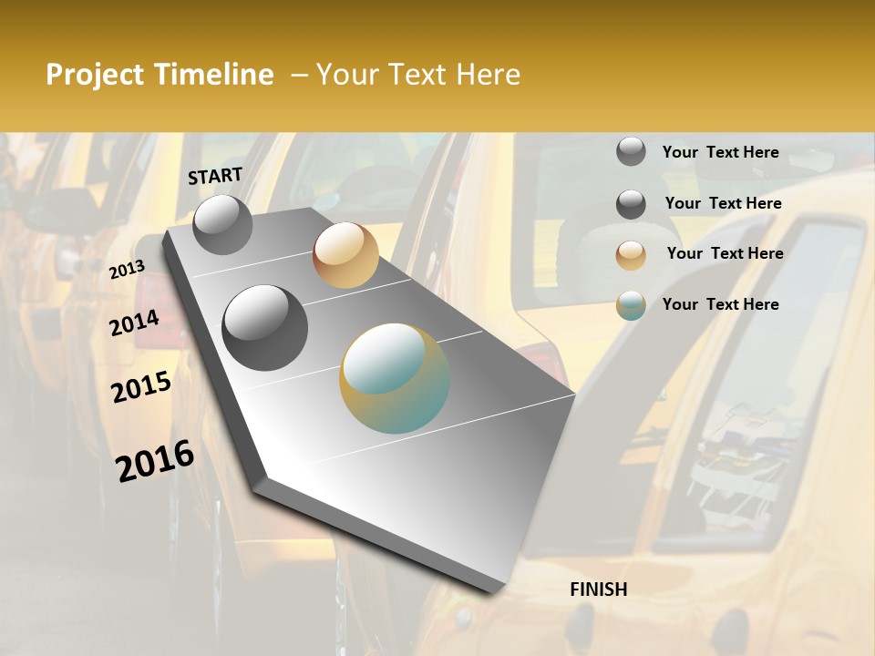 Cube Render Square PowerPoint Template