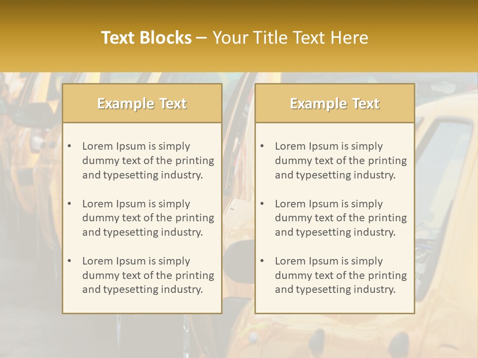 Cube Render Square PowerPoint Template
