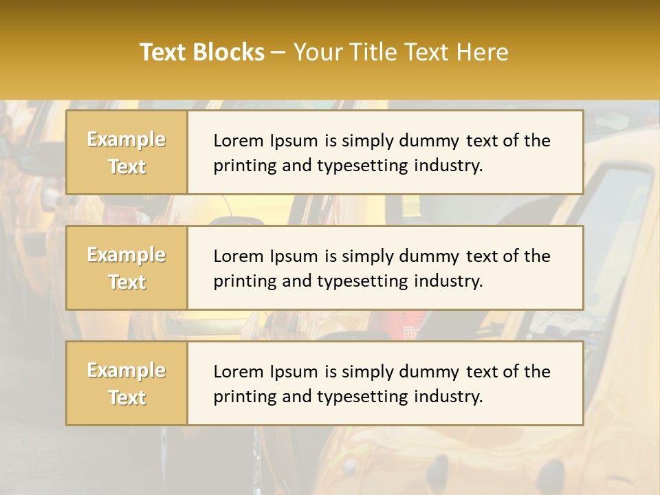 Cube Render Square PowerPoint Template