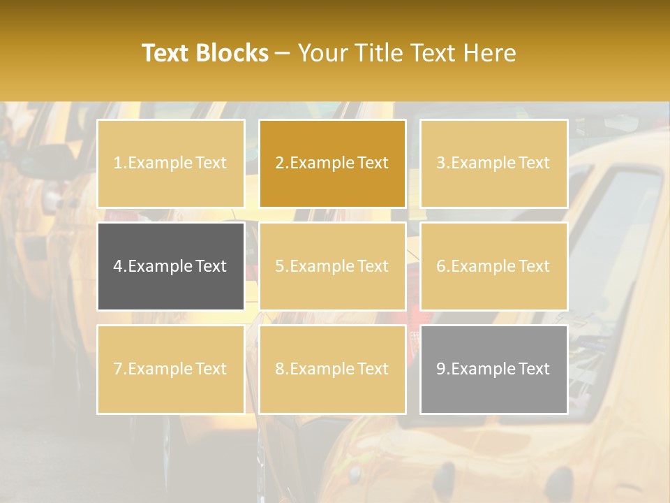Cube Render Square PowerPoint Template