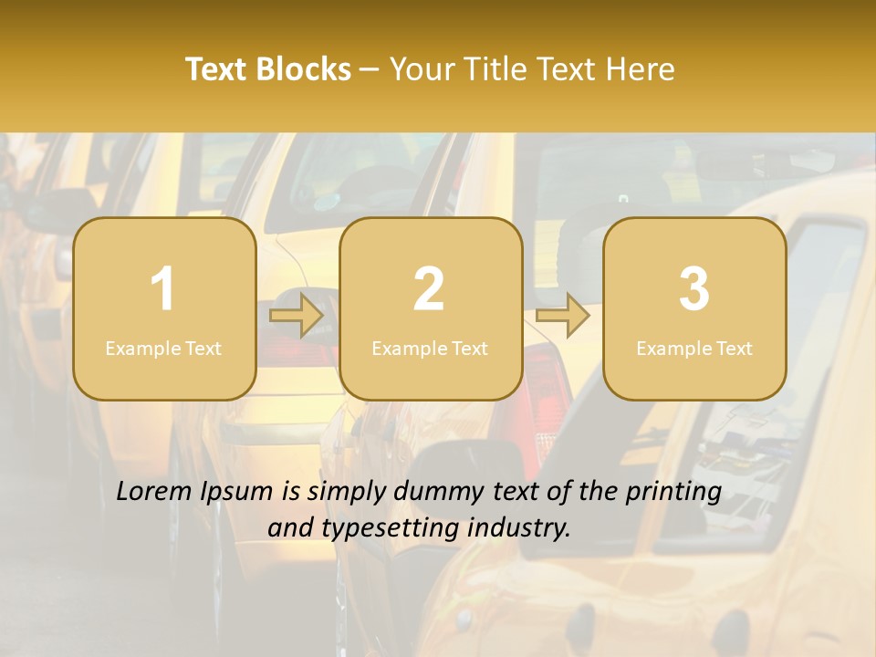 Cube Render Square PowerPoint Template