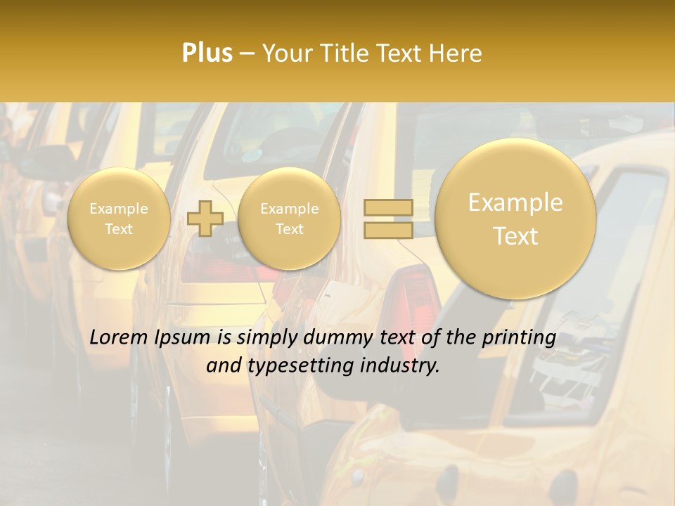 Cube Render Square PowerPoint Template