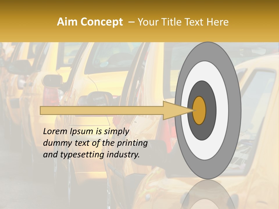 Cube Render Square PowerPoint Template