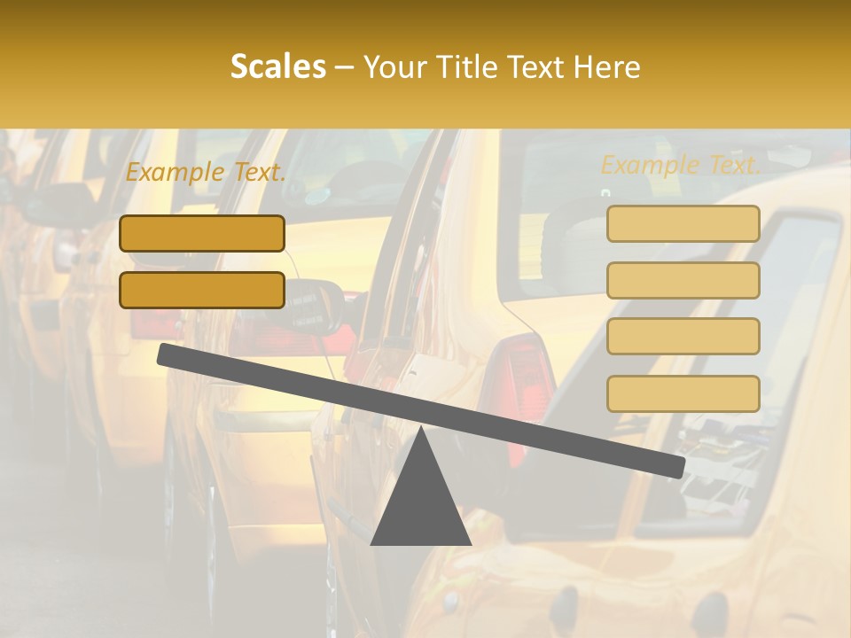 Cube Render Square PowerPoint Template