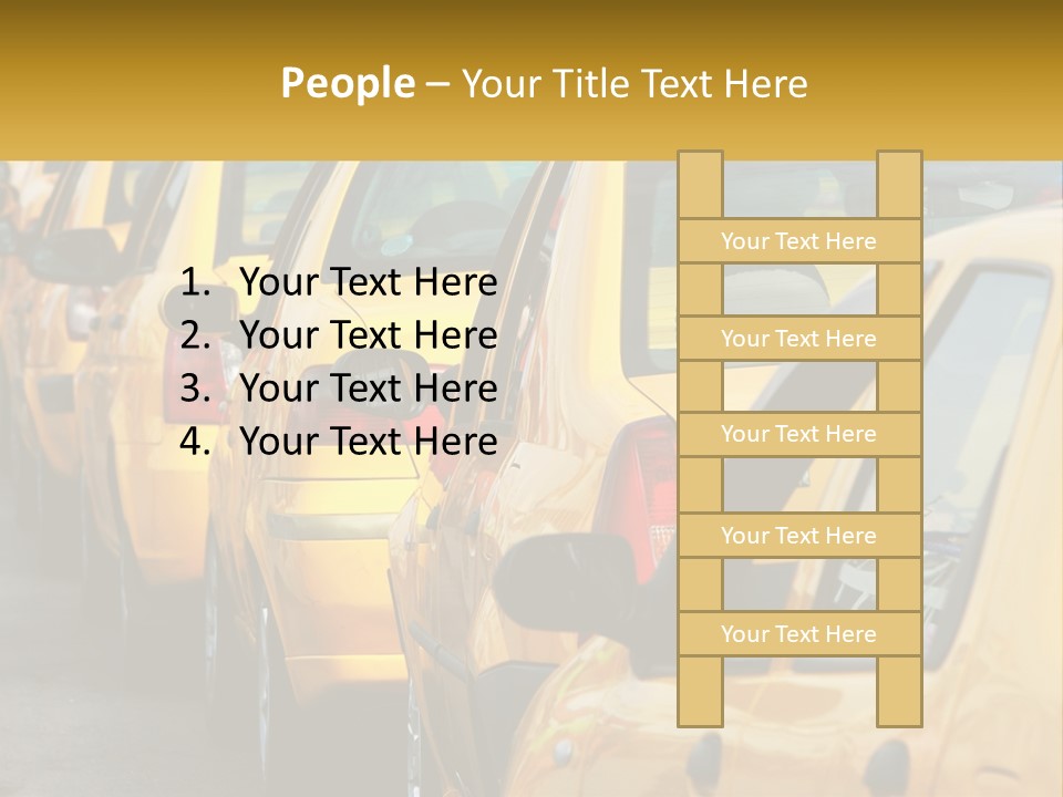 Cube Render Square PowerPoint Template