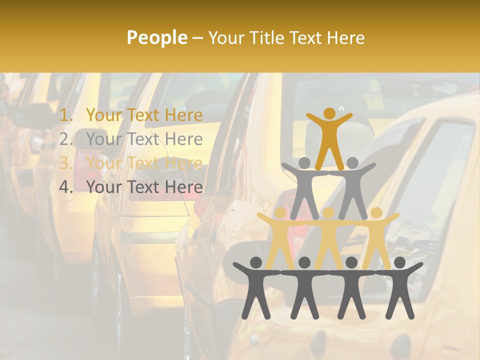 Cube Render Square PowerPoint Template