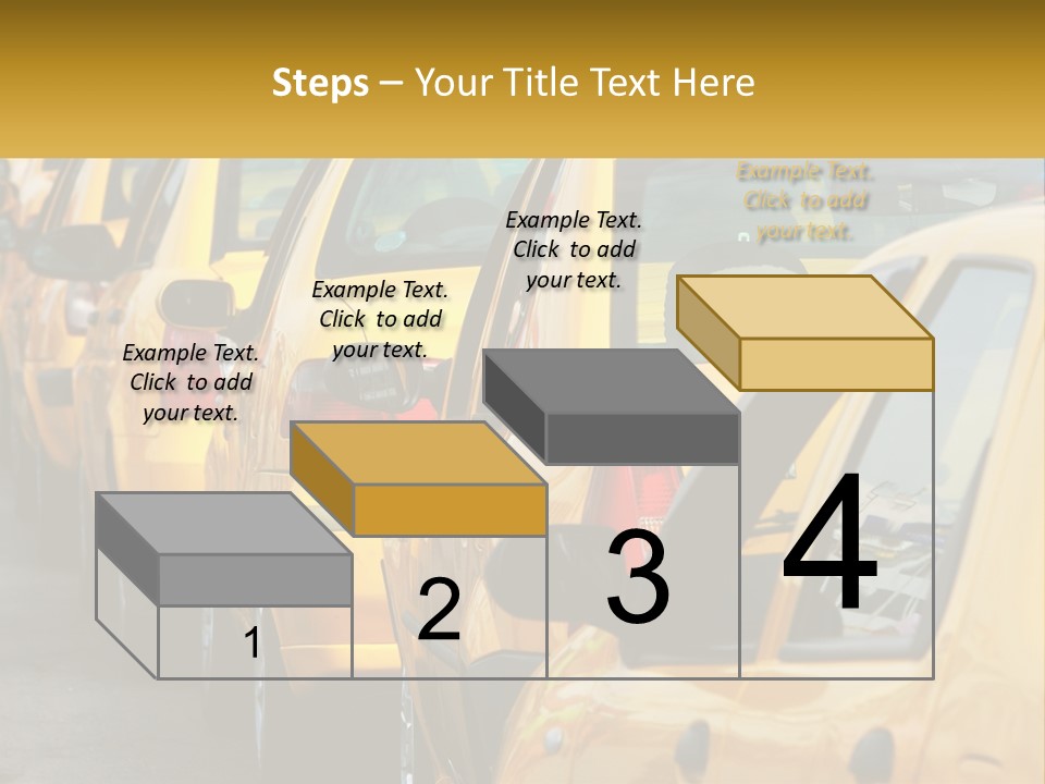 Cube Render Square PowerPoint Template