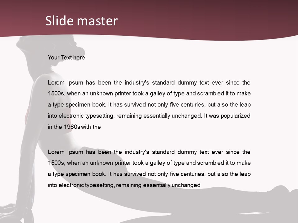 Tall Earth Black PowerPoint Template