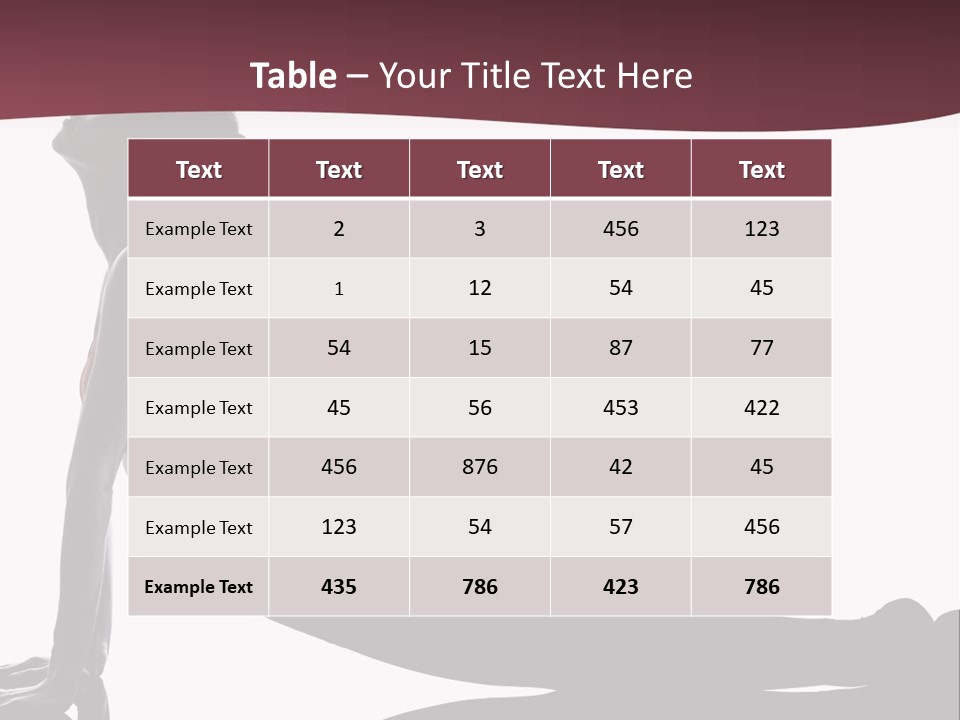 Tall Earth Black PowerPoint Template