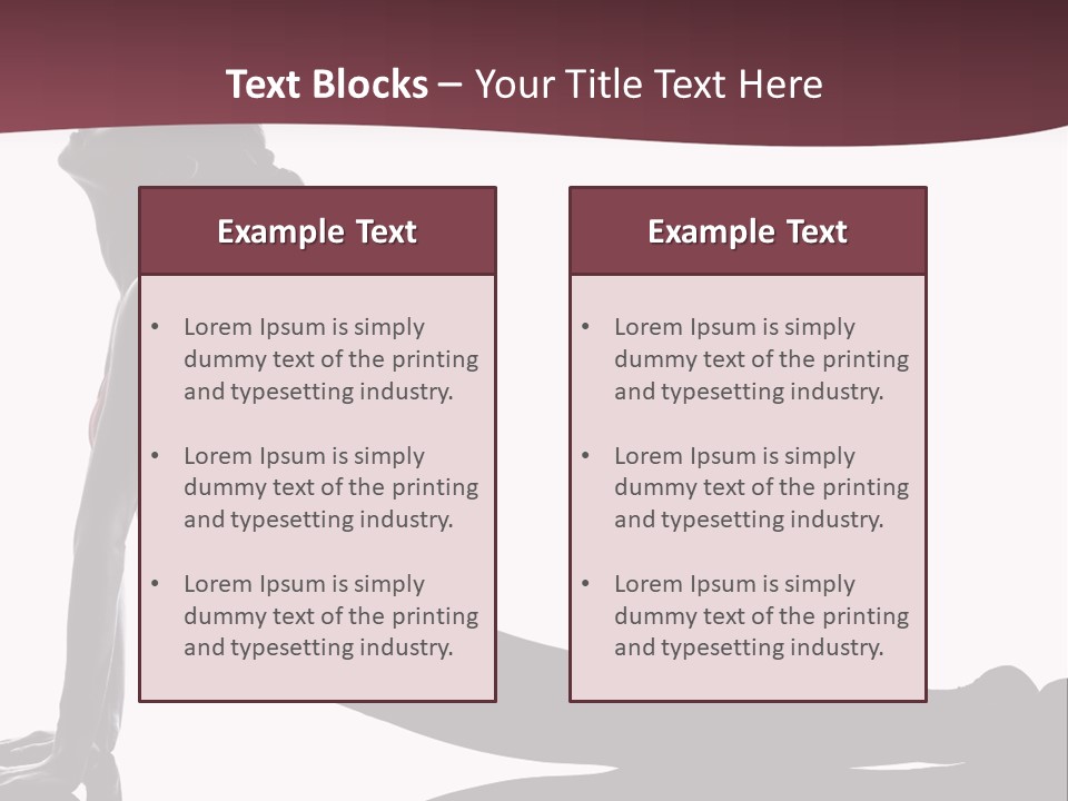 Tall Earth Black PowerPoint Template