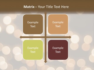 Architecture Modern Downtown PowerPoint Template