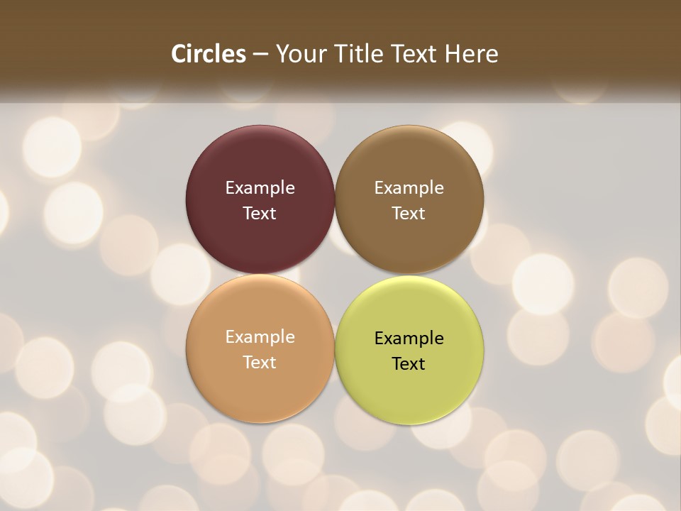 Architecture Modern Downtown PowerPoint Template