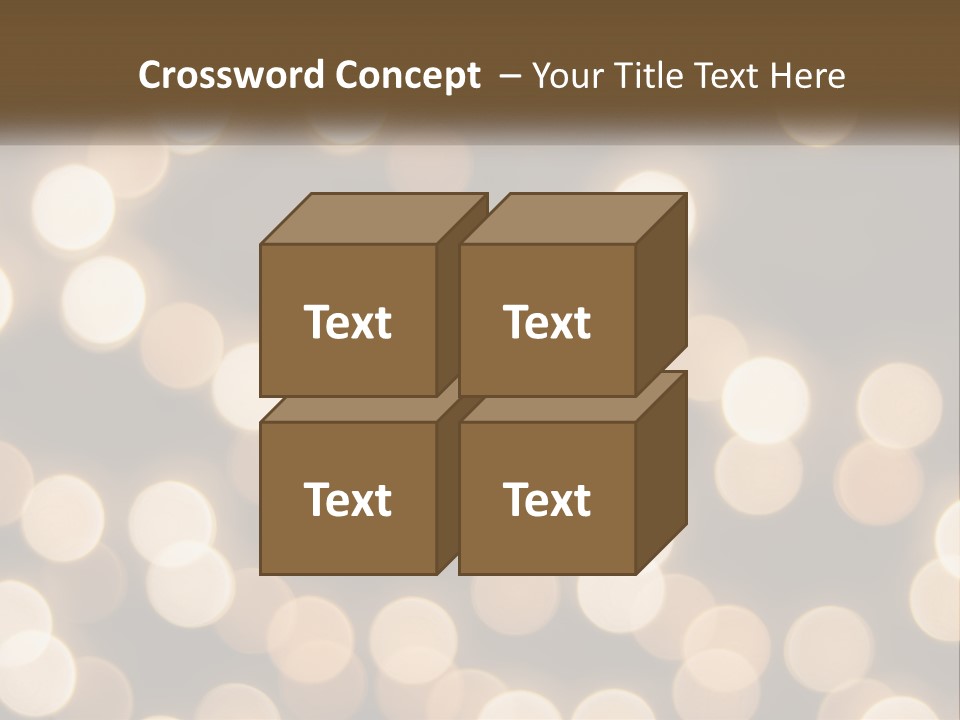 Architecture Modern Downtown PowerPoint Template