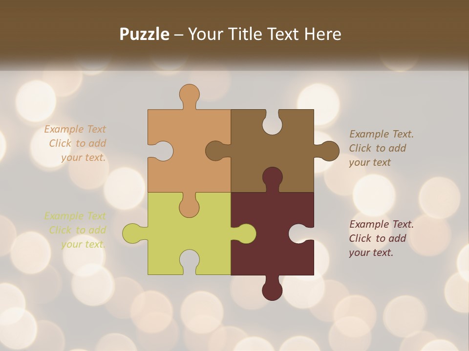 Architecture Modern Downtown PowerPoint Template