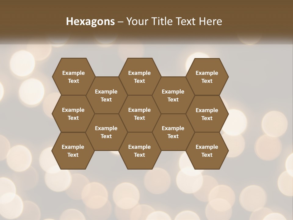 Architecture Modern Downtown PowerPoint Template