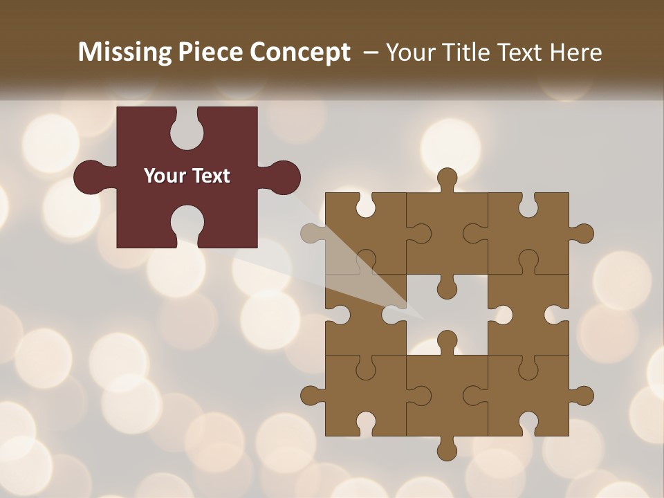 Architecture Modern Downtown PowerPoint Template