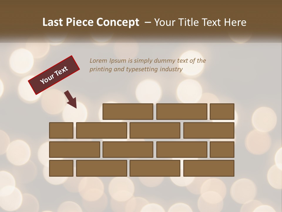 Architecture Modern Downtown PowerPoint Template