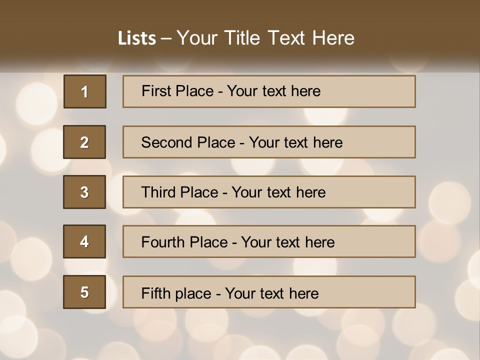 Architecture Modern Downtown PowerPoint Template