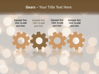 Architecture Modern Downtown PowerPoint Template