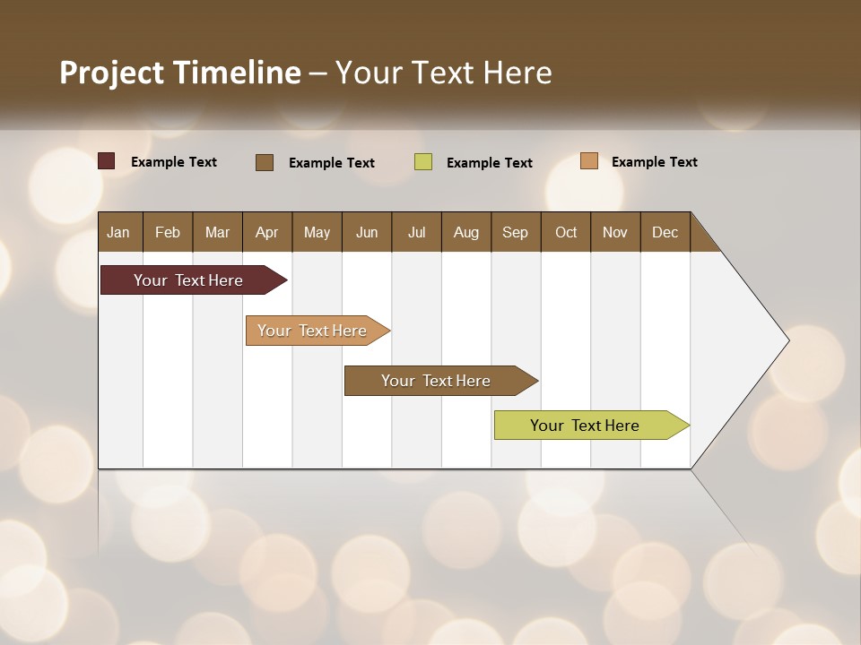 Architecture Modern Downtown PowerPoint Template