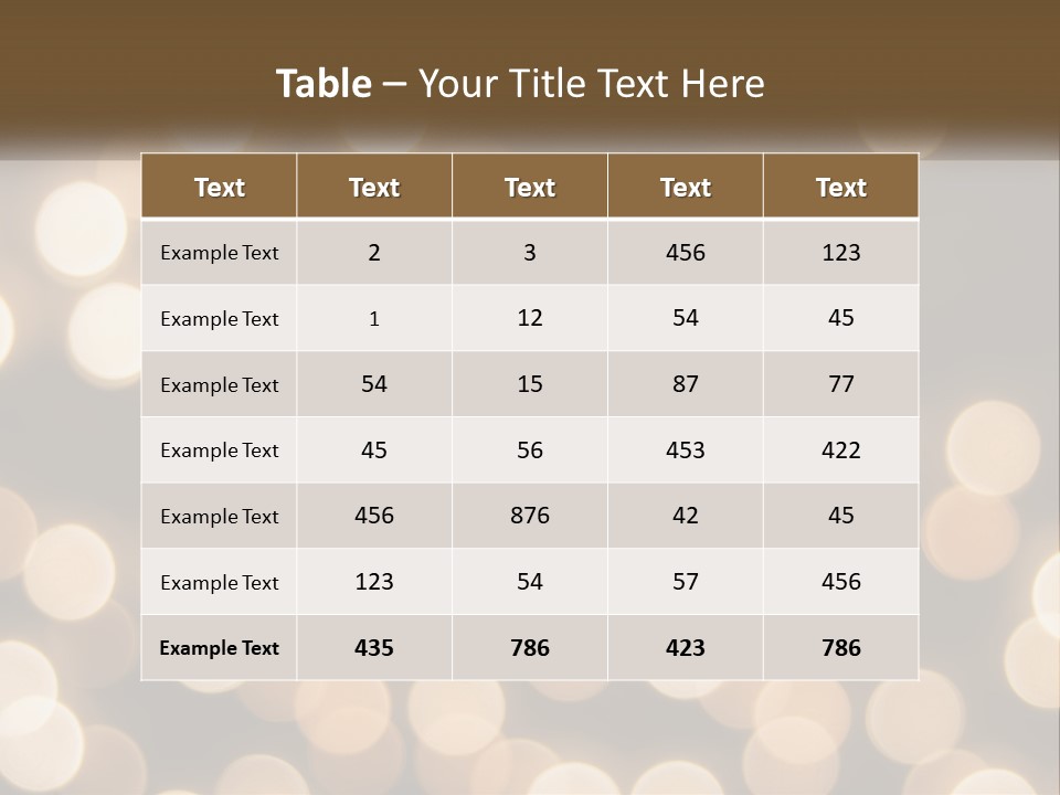 Architecture Modern Downtown PowerPoint Template