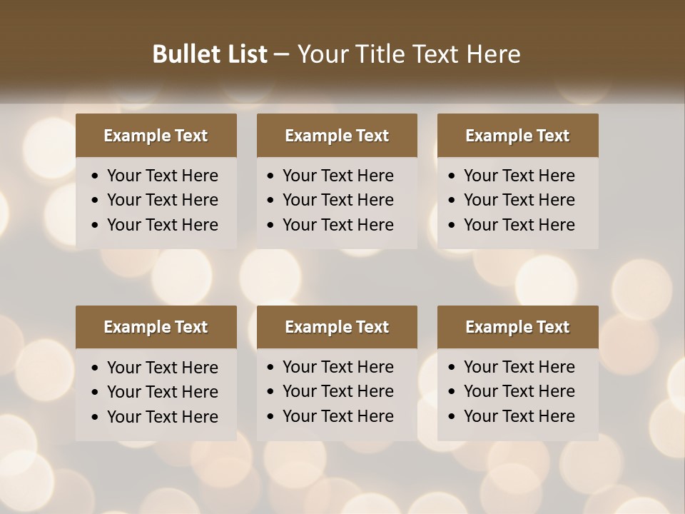 Architecture Modern Downtown PowerPoint Template