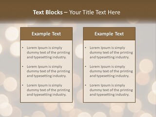 Architecture Modern Downtown PowerPoint Template