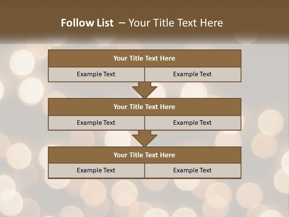 Architecture Modern Downtown PowerPoint Template