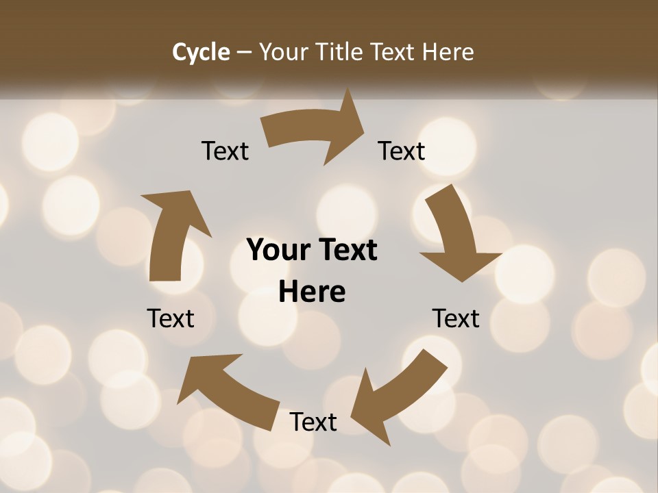 Architecture Modern Downtown PowerPoint Template