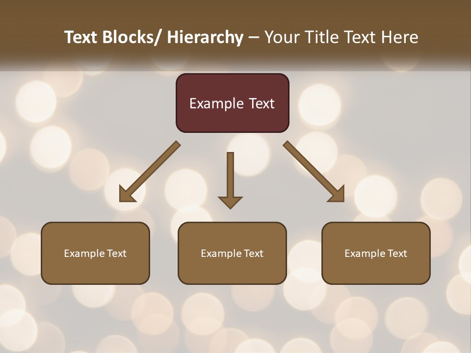 Architecture Modern Downtown PowerPoint Template