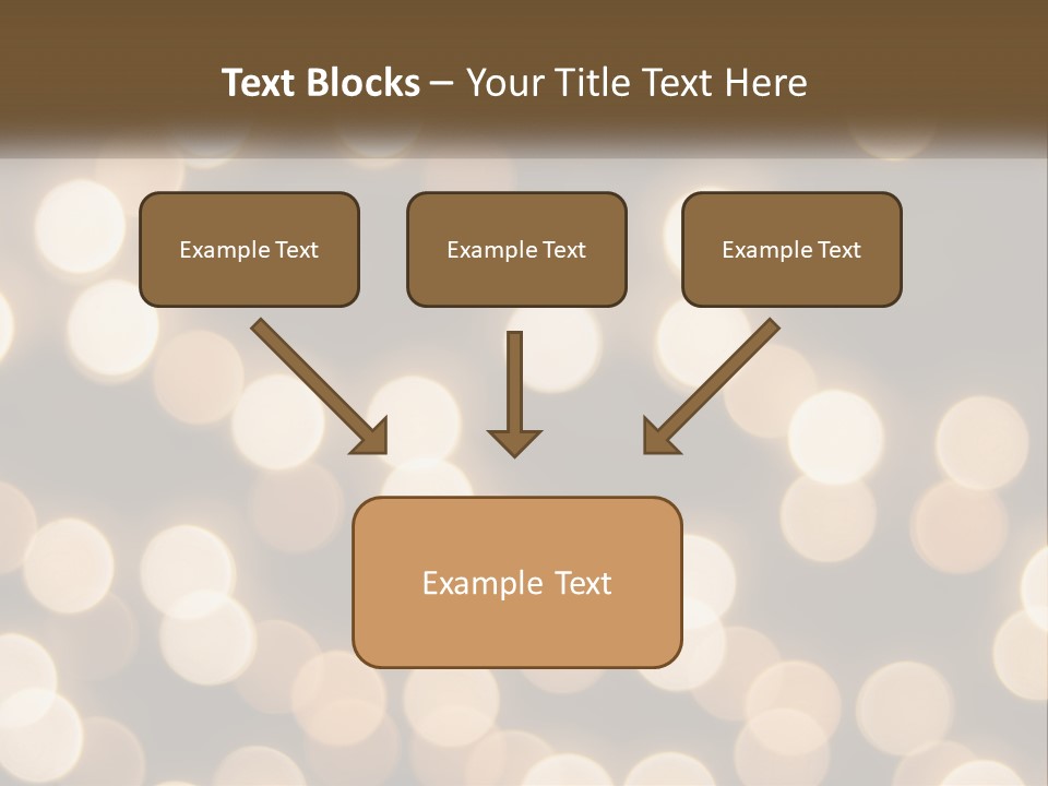 Architecture Modern Downtown PowerPoint Template