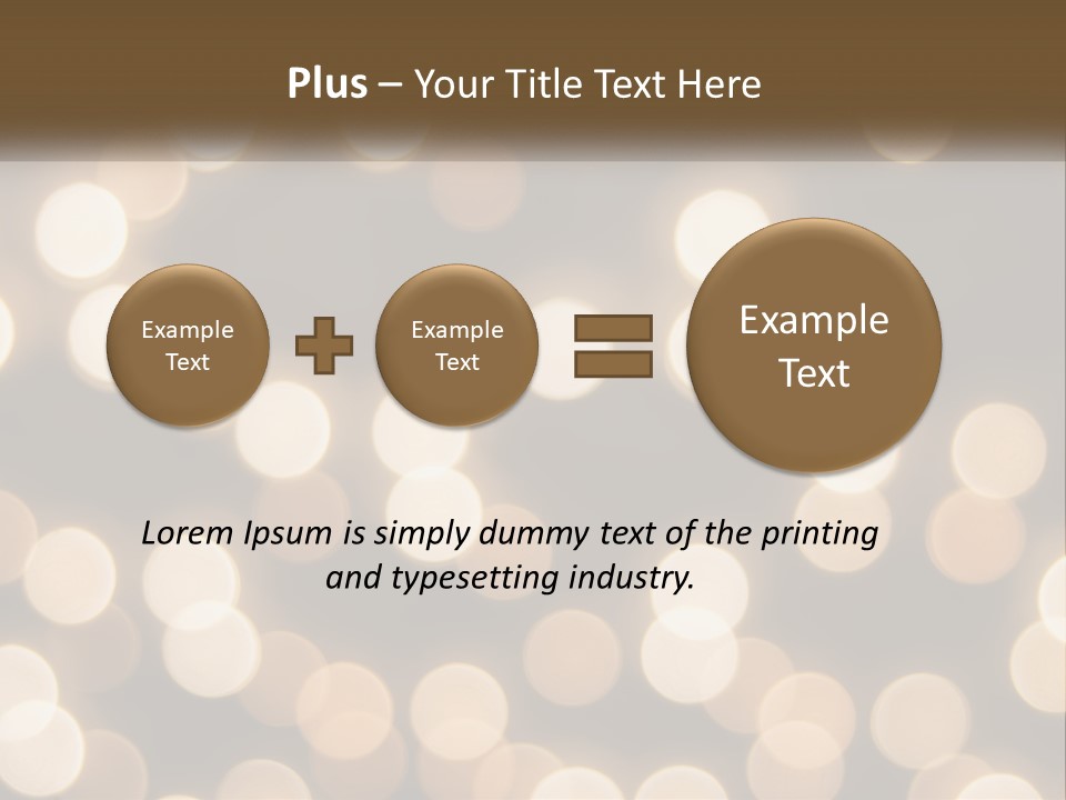 Architecture Modern Downtown PowerPoint Template