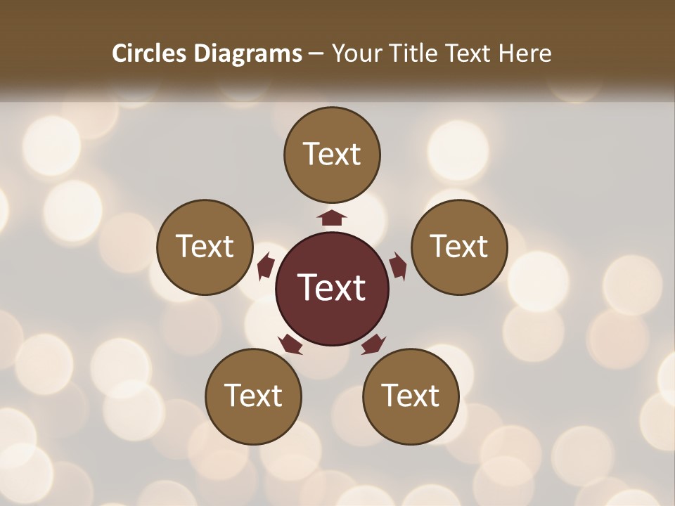 Architecture Modern Downtown PowerPoint Template