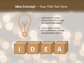 Architecture Modern Downtown PowerPoint Template