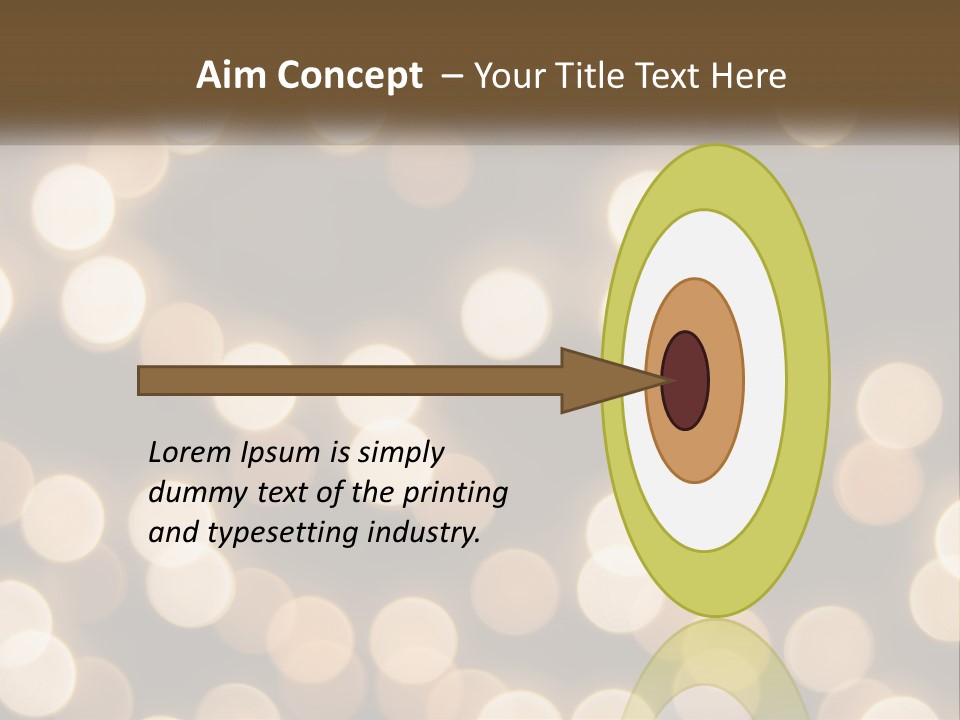 Architecture Modern Downtown PowerPoint Template