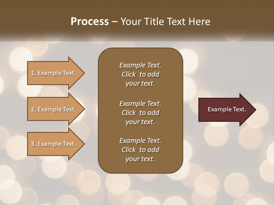 Architecture Modern Downtown PowerPoint Template