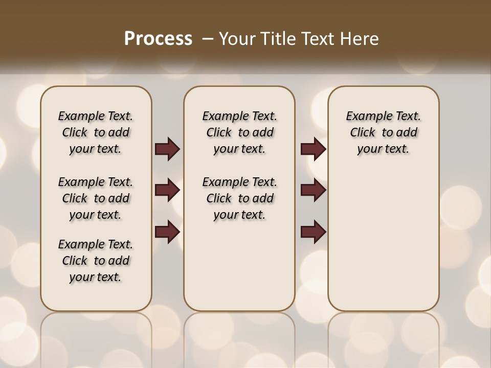 Architecture Modern Downtown PowerPoint Template