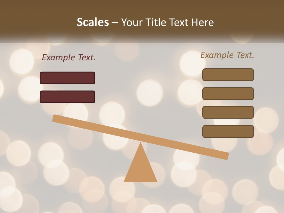 Architecture Modern Downtown PowerPoint Template