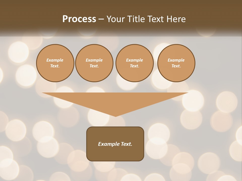 Architecture Modern Downtown PowerPoint Template